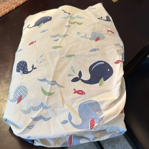 Sports Themed Baby Blanket with 2 crib sheets - Picture 3 of 3